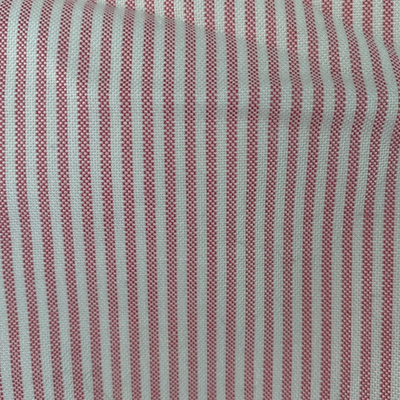 BROOKS BROTHERS cotton stripe pencil skirt white red pink lined 10 - Picture 4 of 4